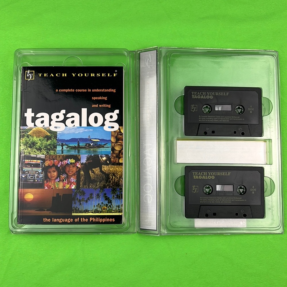 Teach Yourself Tagalog | Book and Cassette